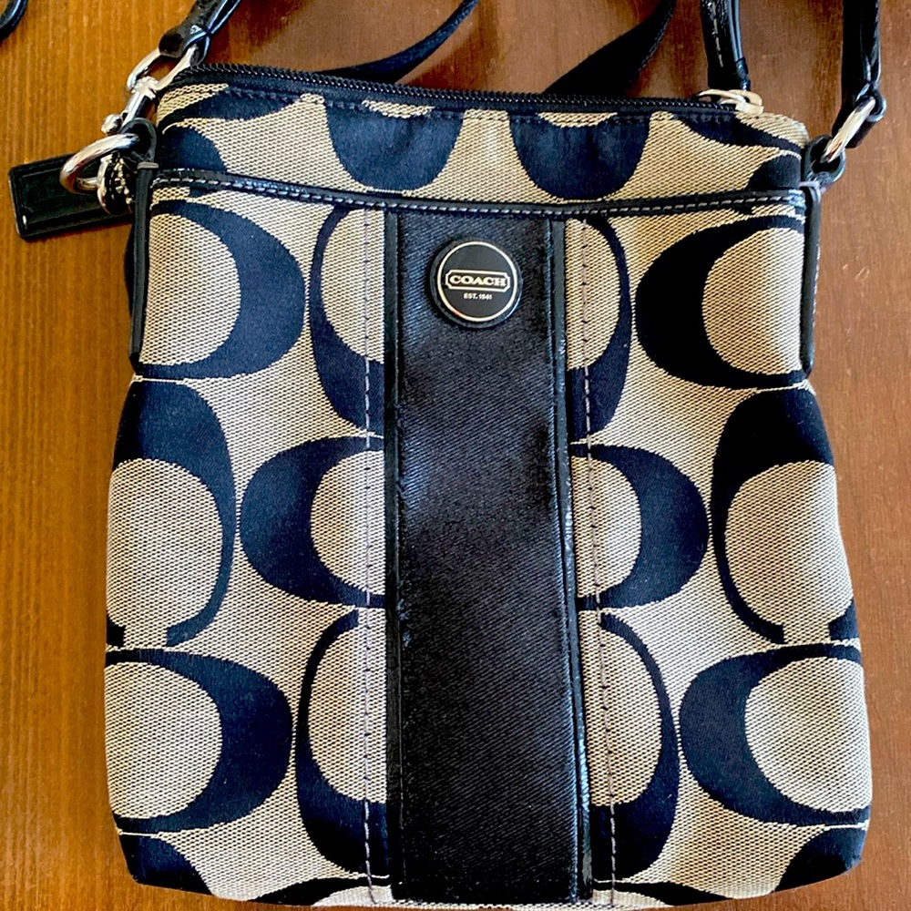 Black Coach Crossbody